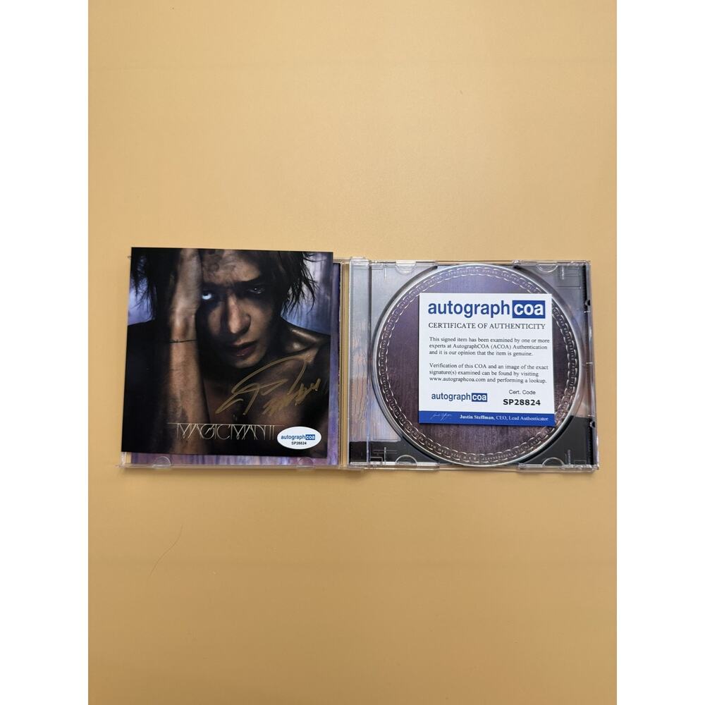 Jackson Wang Magic Man 2 SIGNED CD GOT7 Autograph ACOA SP28824